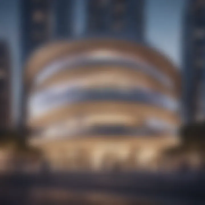 Future developments projected in the Opera District area