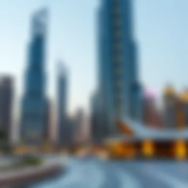 Stunning skyline of Dubai showcasing modern architecture