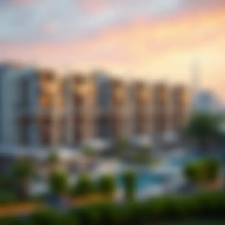 Affordable Residences in Dubai Scenic view of affordable residences in Dubai