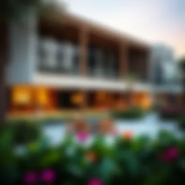 Amenities in Akoya Community Community amenities in Akoya highlighting recreational facilities and gardens