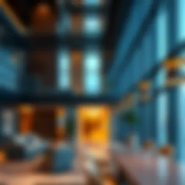 Contemporary Workspace Aesthetics at Al Shatha Tower Interior design elements of Al Shatha Tower reflecting contemporary workspace aesthetics