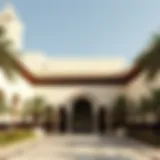 Exterior view of Al Shindagha Museum showcasing traditional architecture