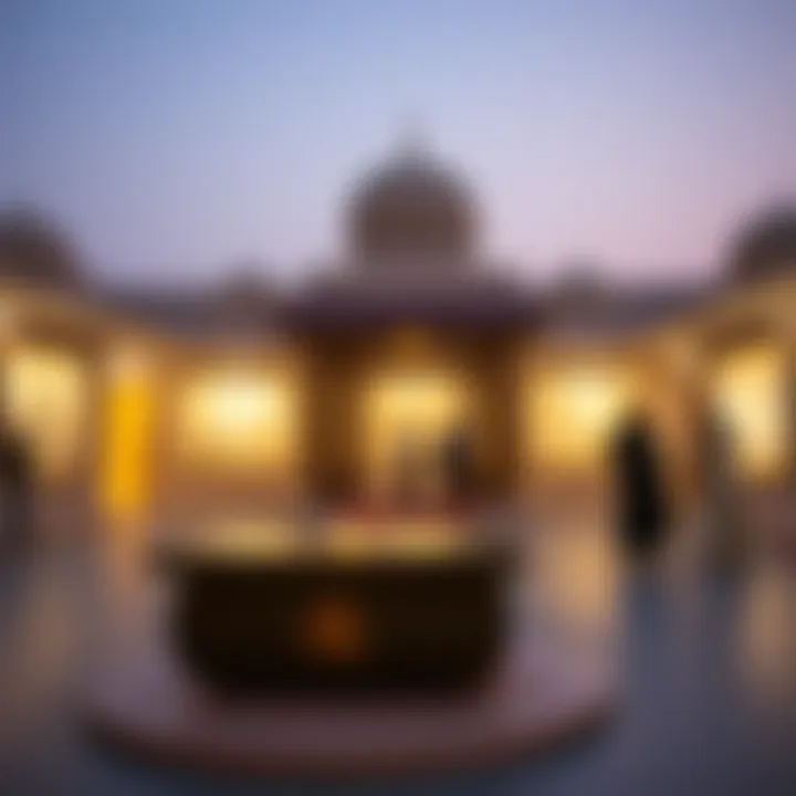 Cultural Heritage Interaction Interactive exhibit capturing the essence of Dubai's cultural heritage