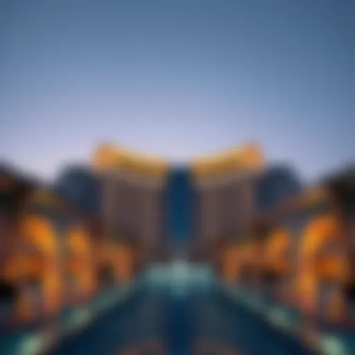 Stunning architectural design of Andaz Hotel Dubai