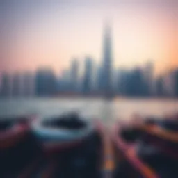 Stunning skyline of Dubai showcasing iconic architecture