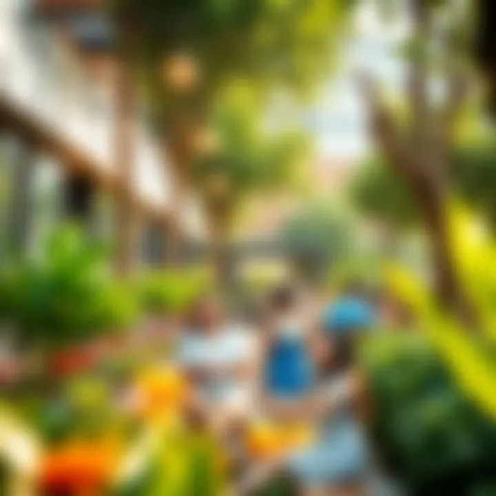 Community Life at DDC Discovery Gardens Vibrant community spaces within DDC Discovery Gardens