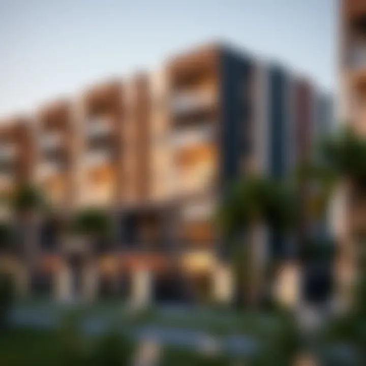 Residential Living at DDC Discovery Gardens Modern residential units in DDC Discovery Gardens