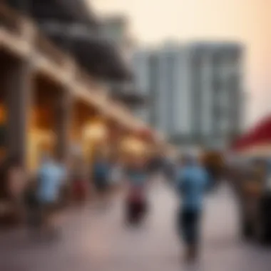 Community Life and Activities at Deira Dubai Island Beach Vibrant community atmosphere at Deira Dubai Island Beach with recreational activities