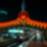 Stunning exterior design of Discovery Metro Station