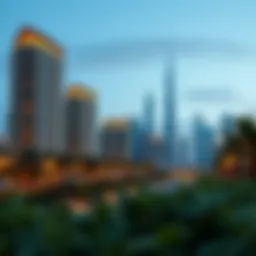 Stunning skyline of Elora Dubai showcasing modern architecture