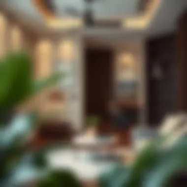 Stylish Interior Design Elements Interior design of a 1 BHK apartment