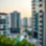 Modern Architecture of Al Nahda Scenic view of Al Nahda with modern buildings