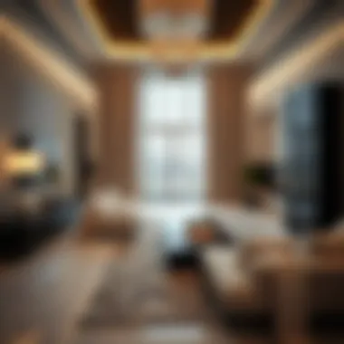 Luxurious Interior of Ahmed Creek Residence Luxurious interior of a residence