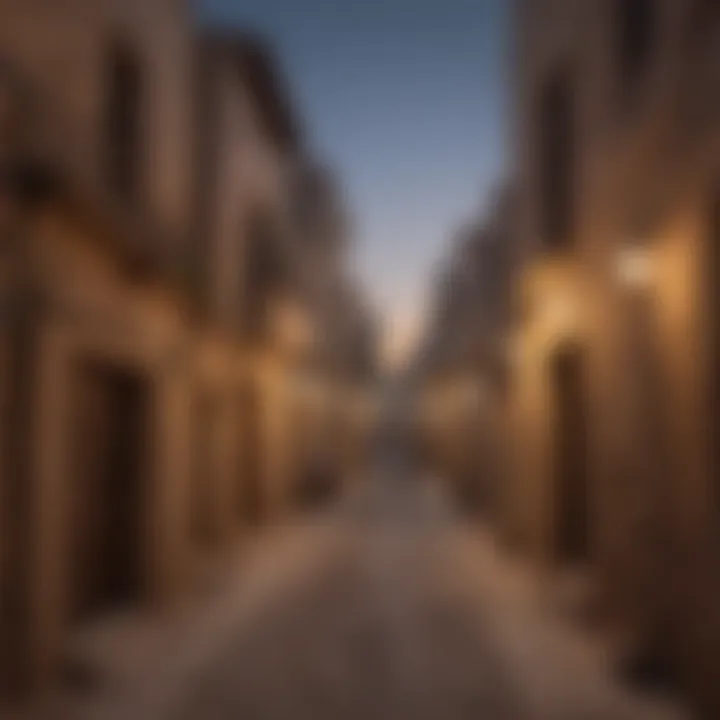 Visitors exploring the narrow lanes of Al Fahidi Heritage Village