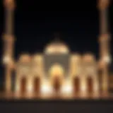 Al Manara Mosque Exterior Stunning exterior view of Al Manara Mosque showcasing its unique architectural design