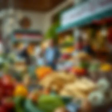 Fresh Produce Offerings An array of fresh produce from local vendors in Al Quoz Community Market