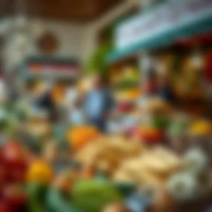 Fresh Produce Offerings An array of fresh produce from local vendors in Al Quoz Community Market