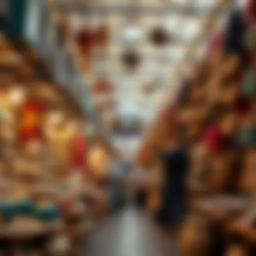 Local Crafts at Al Quoz Community Market Vibrant stalls showcasing local crafts at Al Quoz Community Market