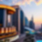 The stunning skyline of Dubai showcasing modern architecture