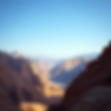 Hatta Mountains Scenic Overview Stunning view of the Hatta mountains