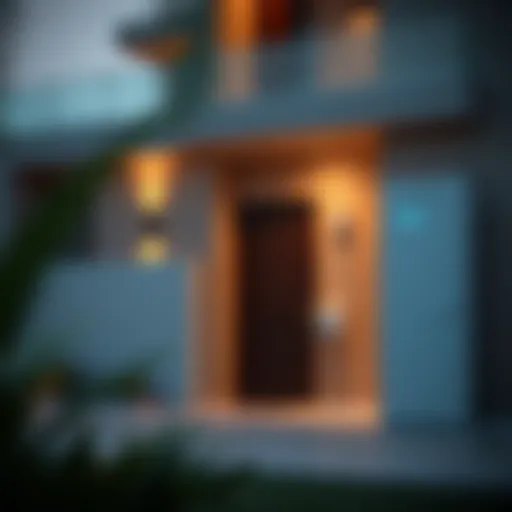 New Dewa Connection in Residential Setting Residential property showcasing new Dewa connection installation