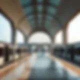 Modern Architecture of Emirates Metro Station Architectural view of Emirates Metro Station showcasing its modern design