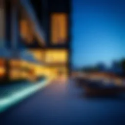Modern architectural design of Equiti Residences