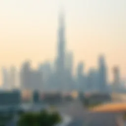 Stunning skyline of Dubai showcasing real estate opportunities