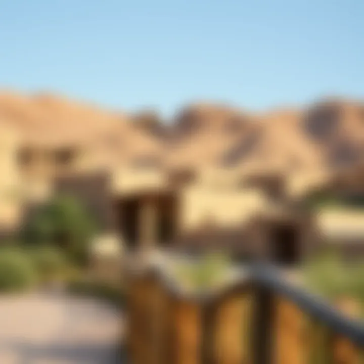 Cultural heritage elements near Jebel Jais site