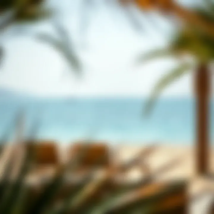 Life by the Coast in Jumairah Tranquil beach scene highlighting Jumairah's coastal lifestyle