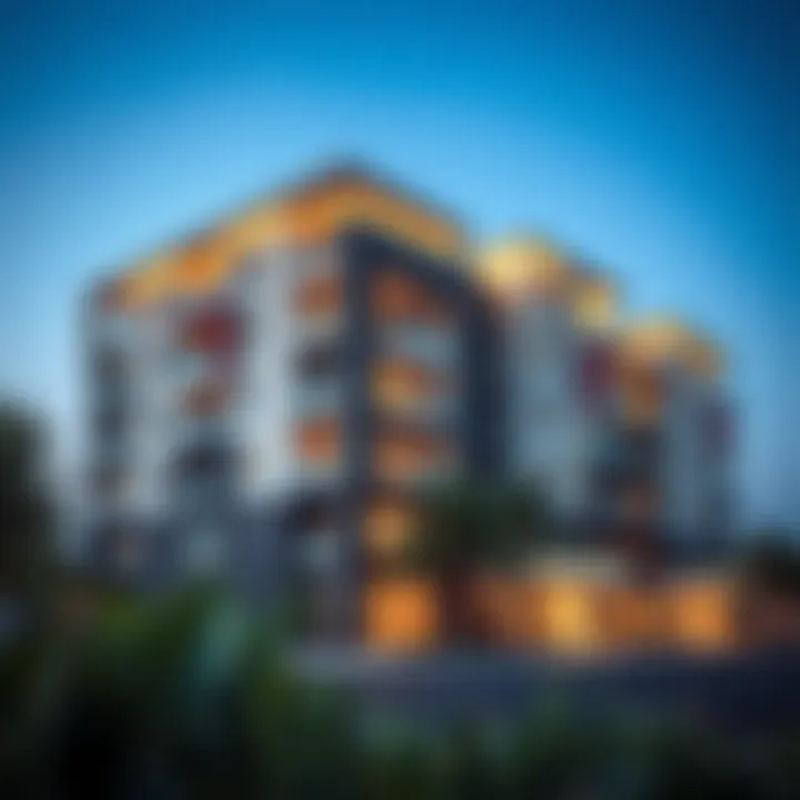 Diverse Property Types in Jumairah Modern architecture illustrating diverse property types in Jumairah