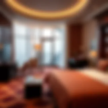 Opulent Accommodations at La Ville Hotel Luxurious Room Interior