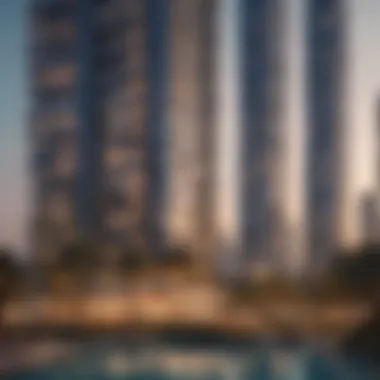 Community Vibrancy Around Lake View Tower Vibrant community lifestyle around Lake View Tower in Dubai