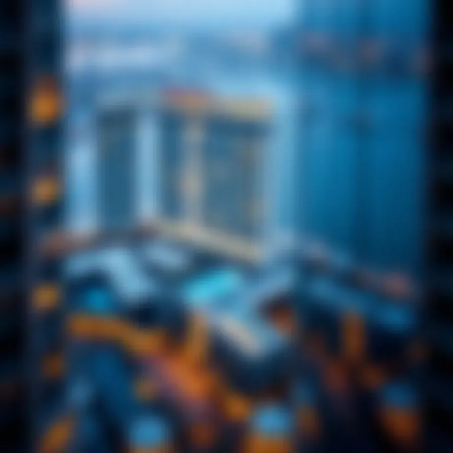 Aerial view of Marina Residences showcasing the architectural elegance