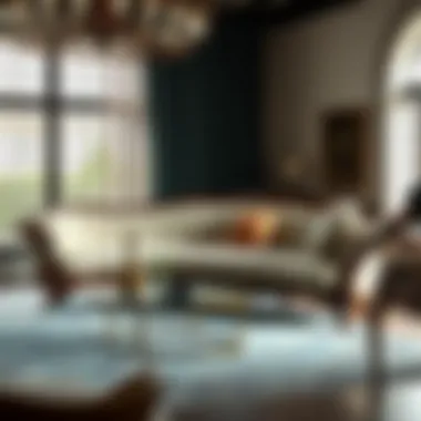 Elegant vintage sofa showcasing unique design