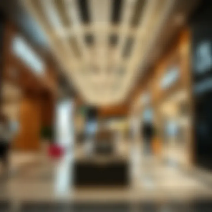 Showcasing Luxury Brands in Dubai's Outlet Shopping Centers A display of popular luxury brands available at an outlet mall