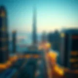 Dubai Skyline: A Testament to Architectural Brilliance Stunning skyline view showcasing Dubai's modern architecture