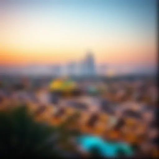 Stunning skyline view of Reem Hills
