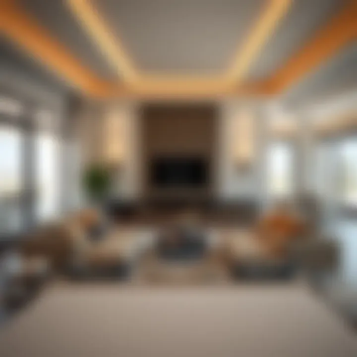 Spacious Living Area in Rental Villa Spacious living area of a rental villa in Al Qurain