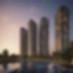 Stunning exterior view of Sobha Creek Vistas Tower A