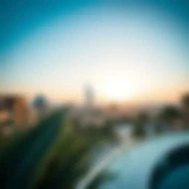 Panoramic View of Sobha's Projects Panoramic view of Sobha's projects in Dubai skyline