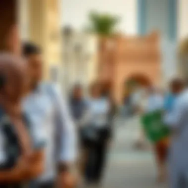 Demographic Diversity in Al Nahda Diverse demographic representations in Al Nahda area