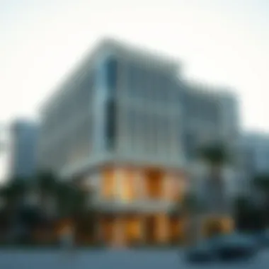 Investment Opportunities Surrounding Awqaf Building Real estate professionals discussing investment opportunities near the Awqaf Building