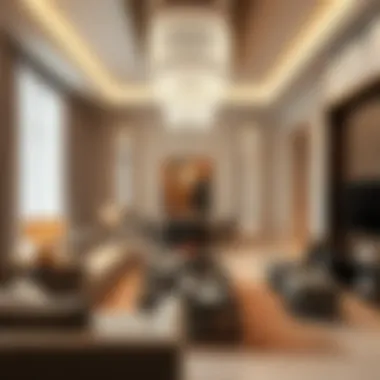 Elegant Interior Design Elegant interior design of a luxury apartment in Seven Palm highlighting sophistication