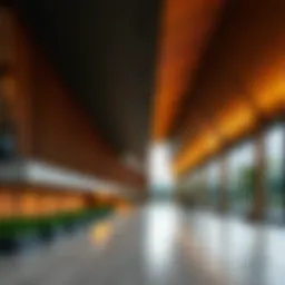 Architectural design of the Mudon Community Centre showcasing modern aesthetics