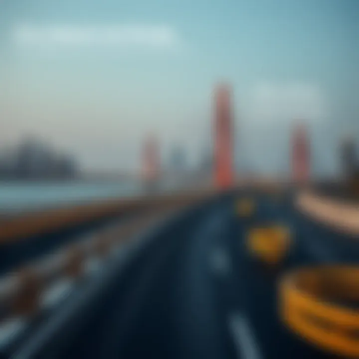 Impact of One Zabeel Link Bridge on Transport Infrastructure Infographic illustrating the bridge's impact on local transport infrastructure