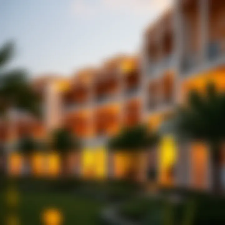 Luxury Residential Development in Rabdan Luxury residential development in Rabdan highlighting real estate opportunities