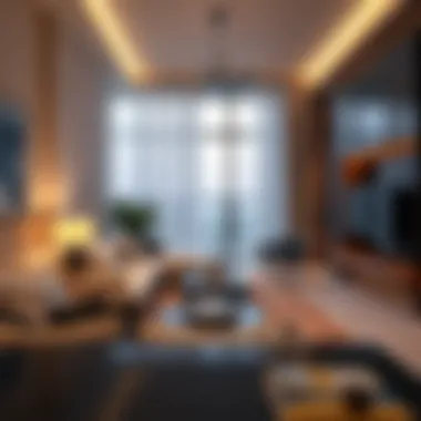 Modern Apartment Interior in Dubai A beautifully designed interior of a modern Dubai apartment