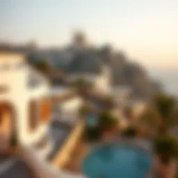 Stunning view of a visa-free travel destination