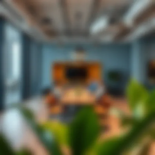 Innovative Coworking Space in Dubai Modern coworking space in Dubai with innovative design